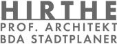 HIRTHE PROF. ARCHITEKT BDA STADTPLANER