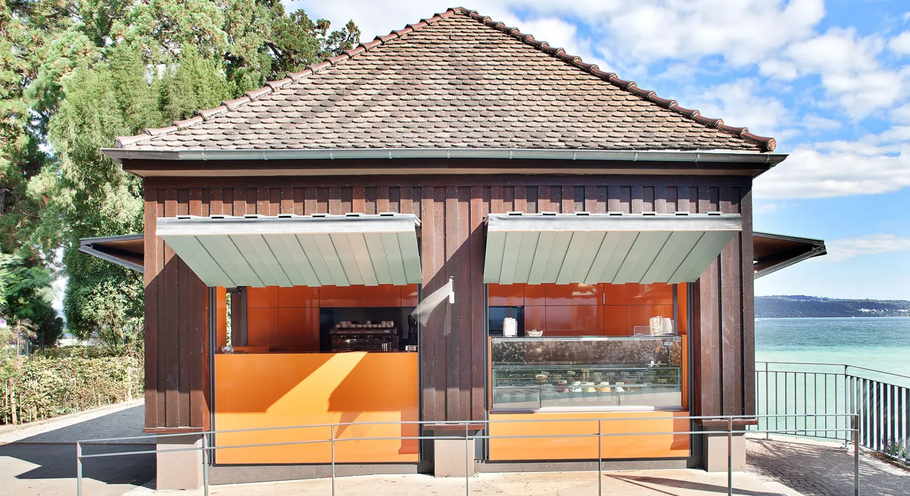 Eiskiosk Insel Mainau 2014